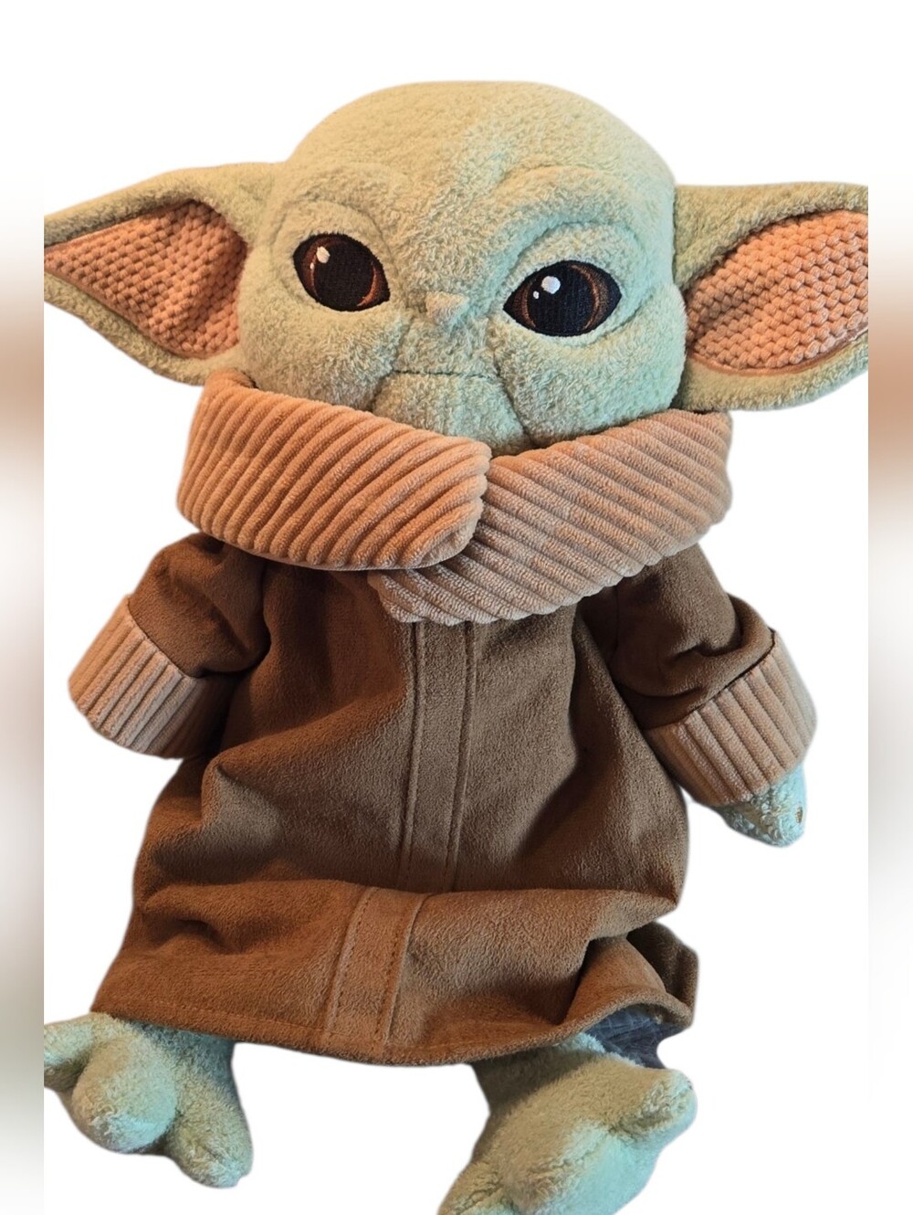 Star Wars Baby Yoda Plush in Green and Brown